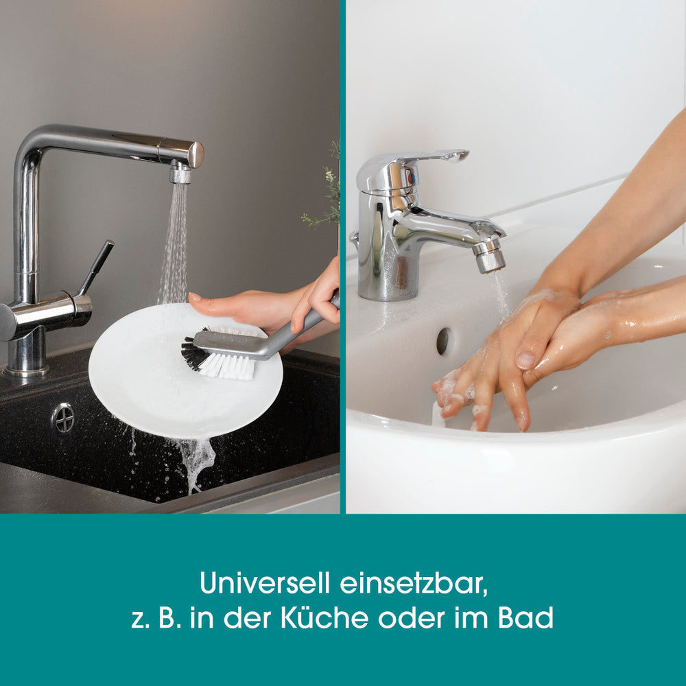 EASYmaxx Strahlregler – Ø2,3×3 cm, Edelstahl, für M24-Gewinde