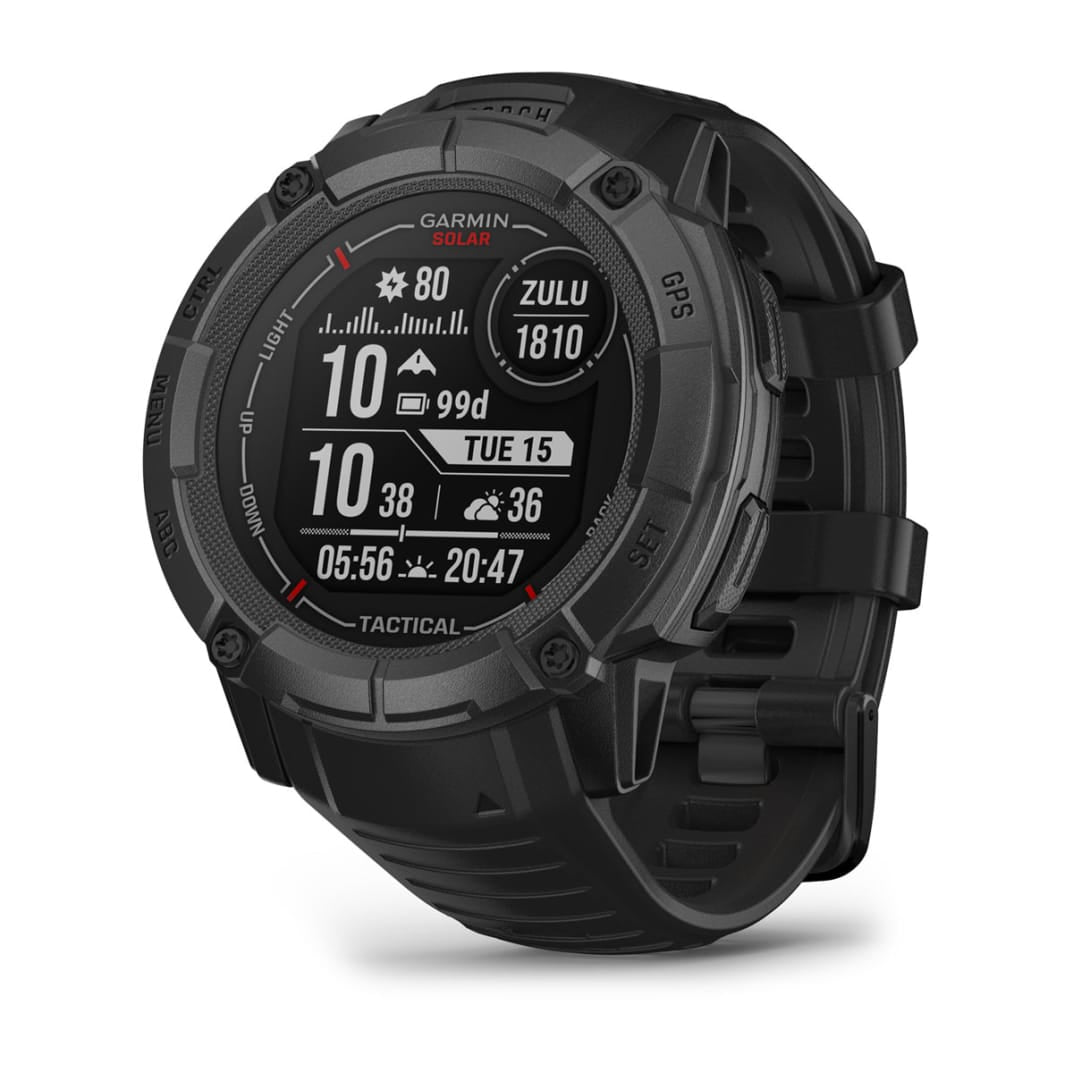 Garmin Instinct 2X Solar Tactical Edition – GPS-Smartwatch – 50 mm, 1,1", GPS, MIP, Power Glass, 10 ATM