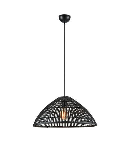 Markslöjd Deckenleuchte CAPELLO – Ø 58 × 27 cm, 40 W, schwarz matt, exkl. E27