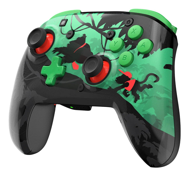 Turtle Beach Rematch (TBC-8101-55) – Gamepad – RF 2,4 GHz, USB, für Nintendo Switch-Familie, Schwarz/Grün