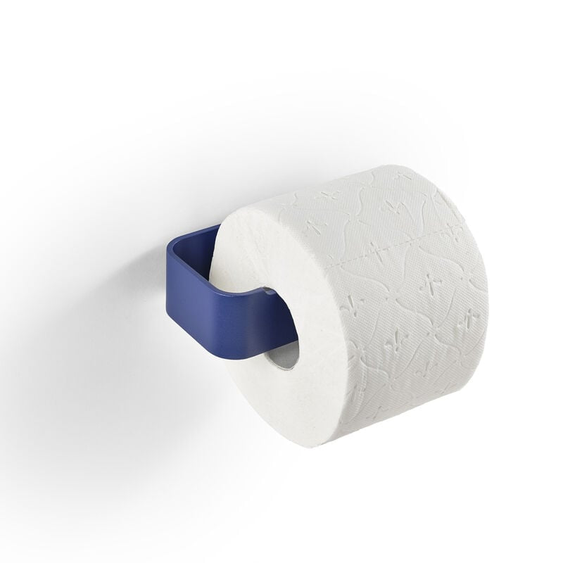 Zone Denmark Ume – Toilettenpapierhalter – Aluminium, Indigo, wandmontiert, 7,6 × 16,4 × 4 cm