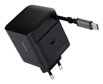 Trust Maxo Netzteil – 60 W, 2× USB-C, PD