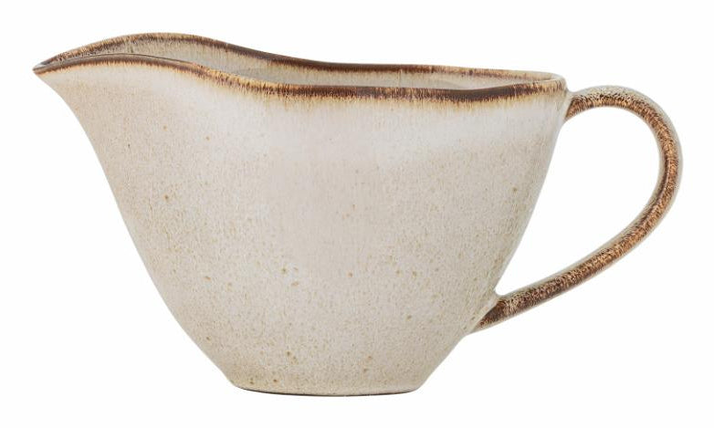 Bloomingville Saucenschale Sandrine – 340 ml, 8,0 × 20,0 × 10,5 cm, Steinzeug, spülmaschinenfest