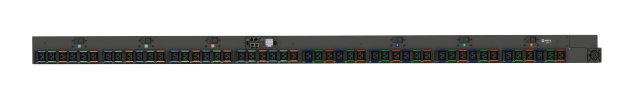 Vertiv DUS5M5W1-48CF17-2S02A9K00-S-A Rack-PDU geschaltet 22000 W – LCD, 0U – 48 AC-Ausgänge (C13/C19)