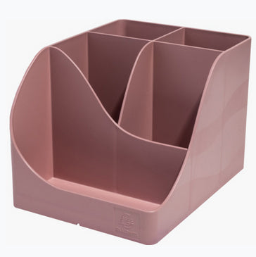 Exacompta Multiköcher – 5 Fächer, rosa, Kunststoff, B 109 × H 119 × T 155 mm
