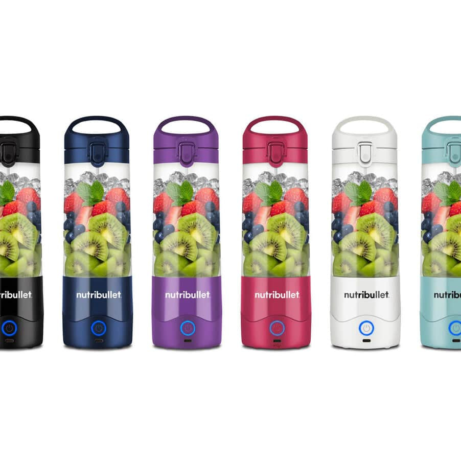 NutriBullet Smoothie-Mixer NBP003MA – 475 ml, 14,8 W, Akku – Magenta