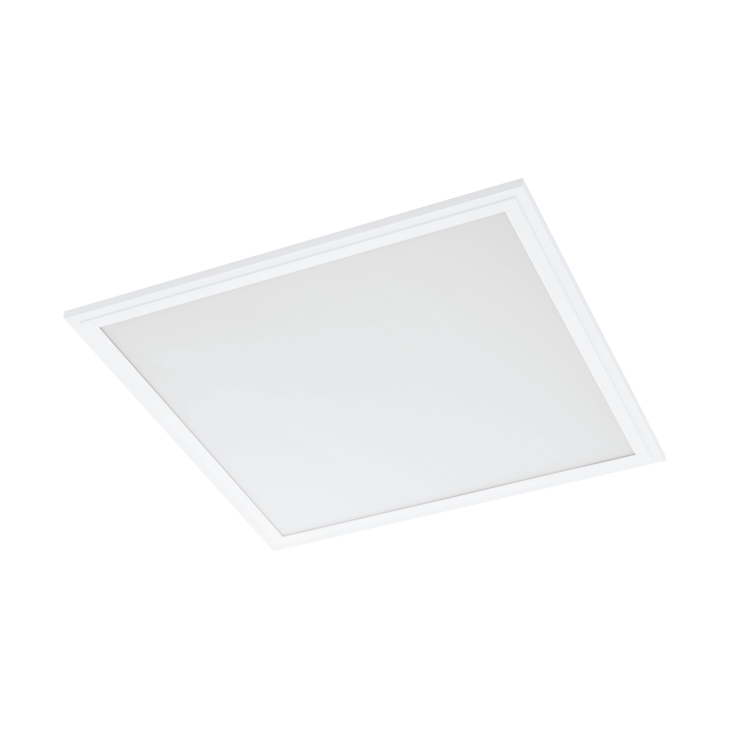 EGLO Deckenleuchte SALOBRENA 1 LED – 4000 K – 4’300 lm 40 W – 59,5 × 59,5 × 1,1 cm – weiss