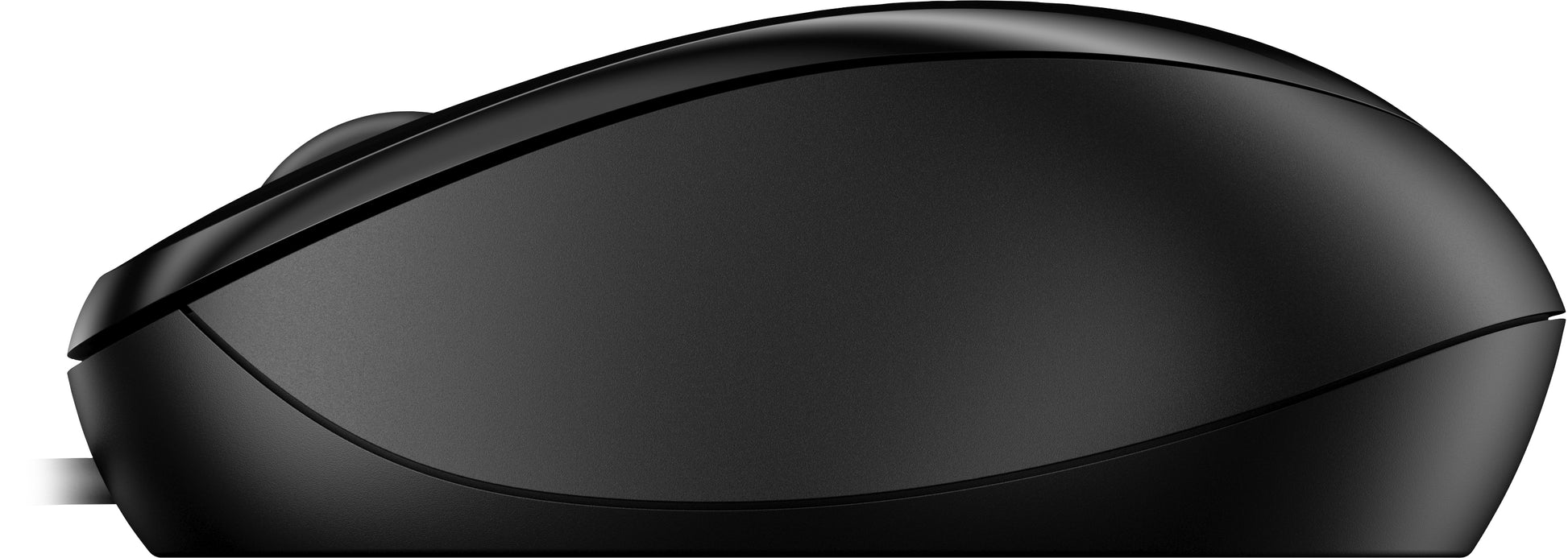 HP Wired Mouse 1000 – Maus – Kabelgebunden (USB‑A), 1200 DPI, beidhändig, Schwarz