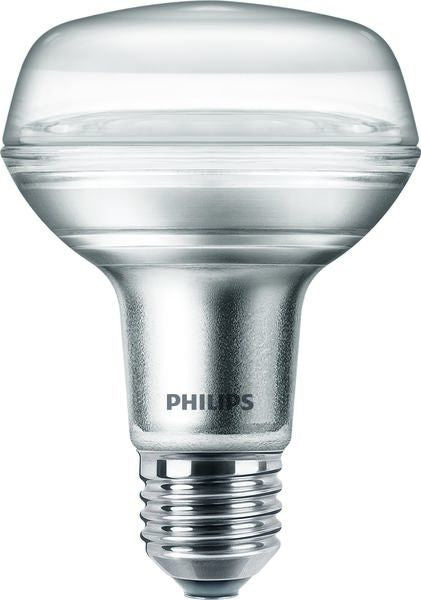 Philips Leuchtmittel Reflektor E27 – Warmweiss 2700 K, 345 lm, 4 W, 36°