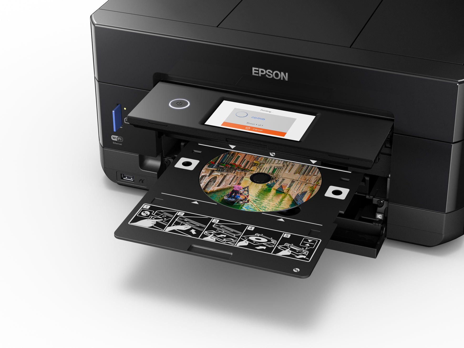 Epson Expression Premium XP-7100 – Farbiges Tintenstrahl-MFP A4, 3-in-1 – USB/LAN/WLAN – ADF – 32 ppm S/W
