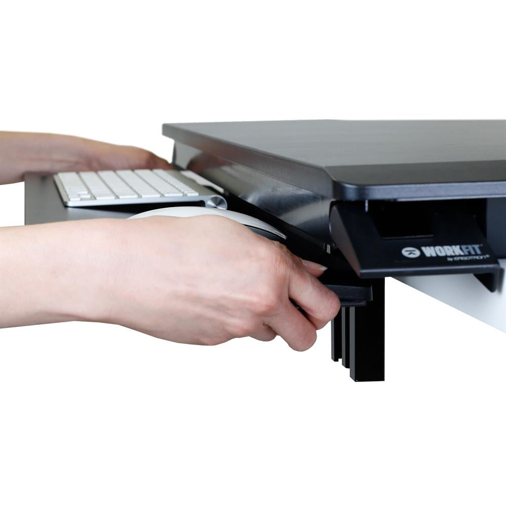 Ergotron WorkFit-TX – Stehtisch – Schwarz – Höhenverstellbar
