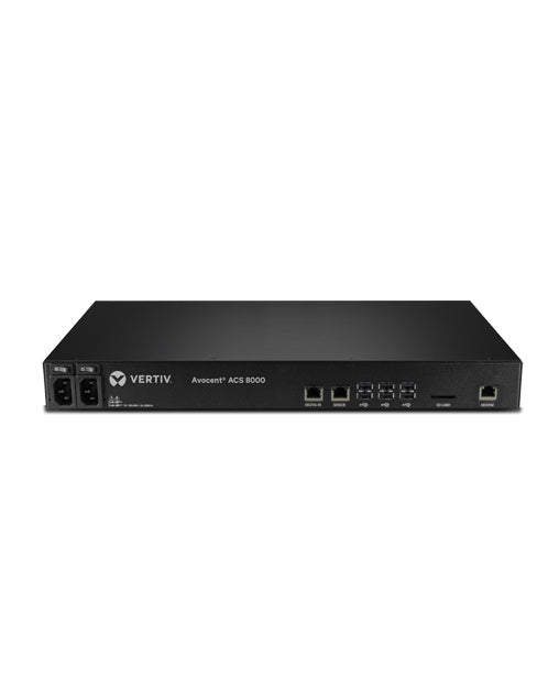 Vertiv ACS8048MDDC-404 – 48-Port KVM-over-IP Konsolen-System (RJ-45) – Cat5e/6, USB 2.0, Rack 1U, FIPS 140-2