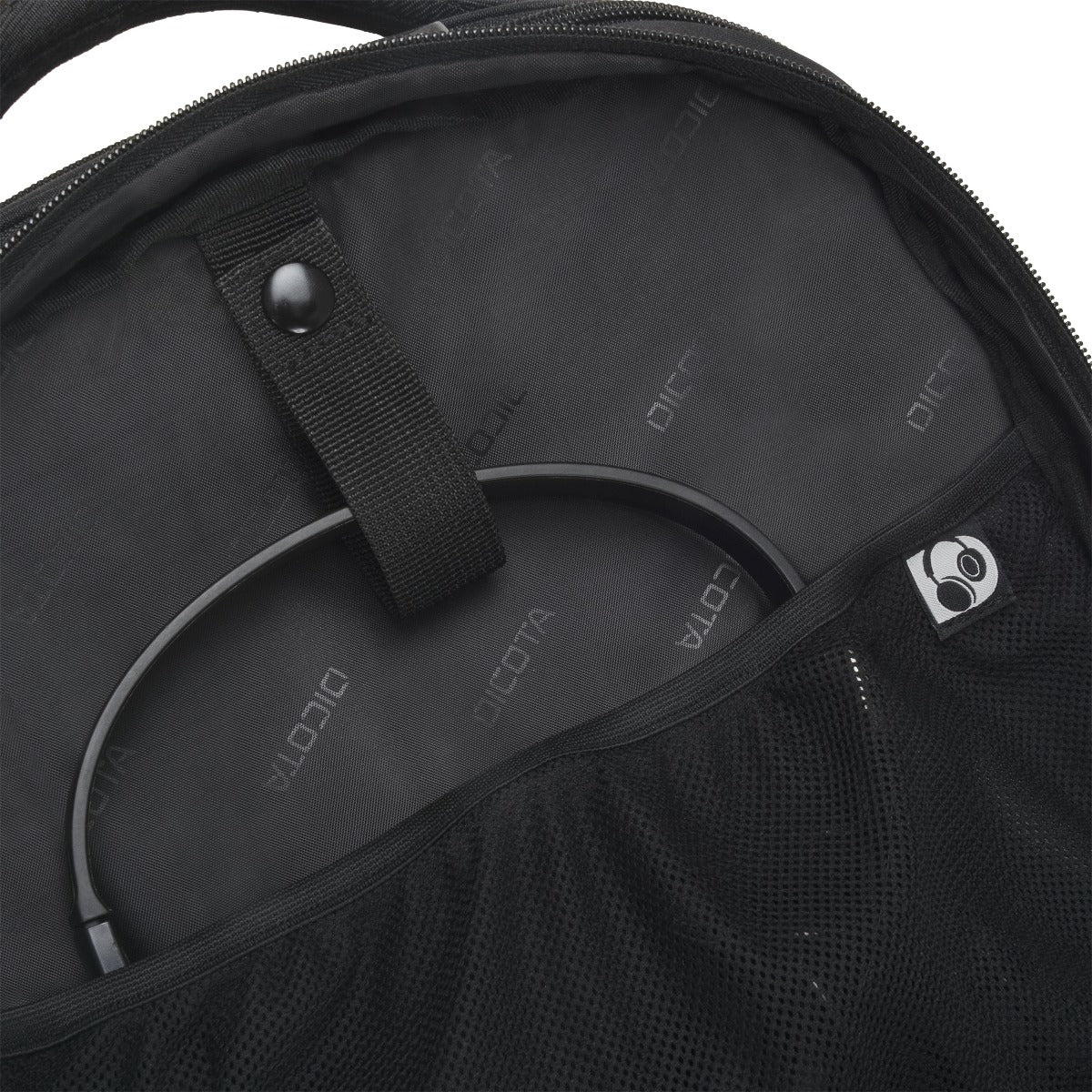 DICOTA Eco Rucksack Select – Notebook-Rucksack – für 15–17,3" Notebook, Schwarz