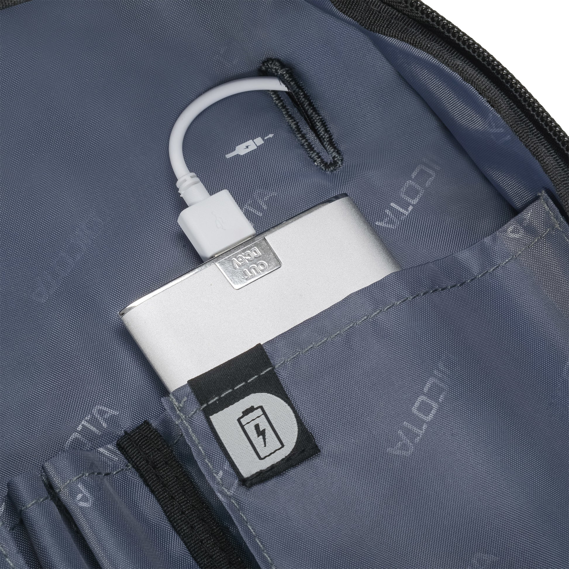 DICOTA Notebook-Tasche für Notebooks bis 17,3" – abnehmbarer Schultergurt, Fronttaschen – Schwarz