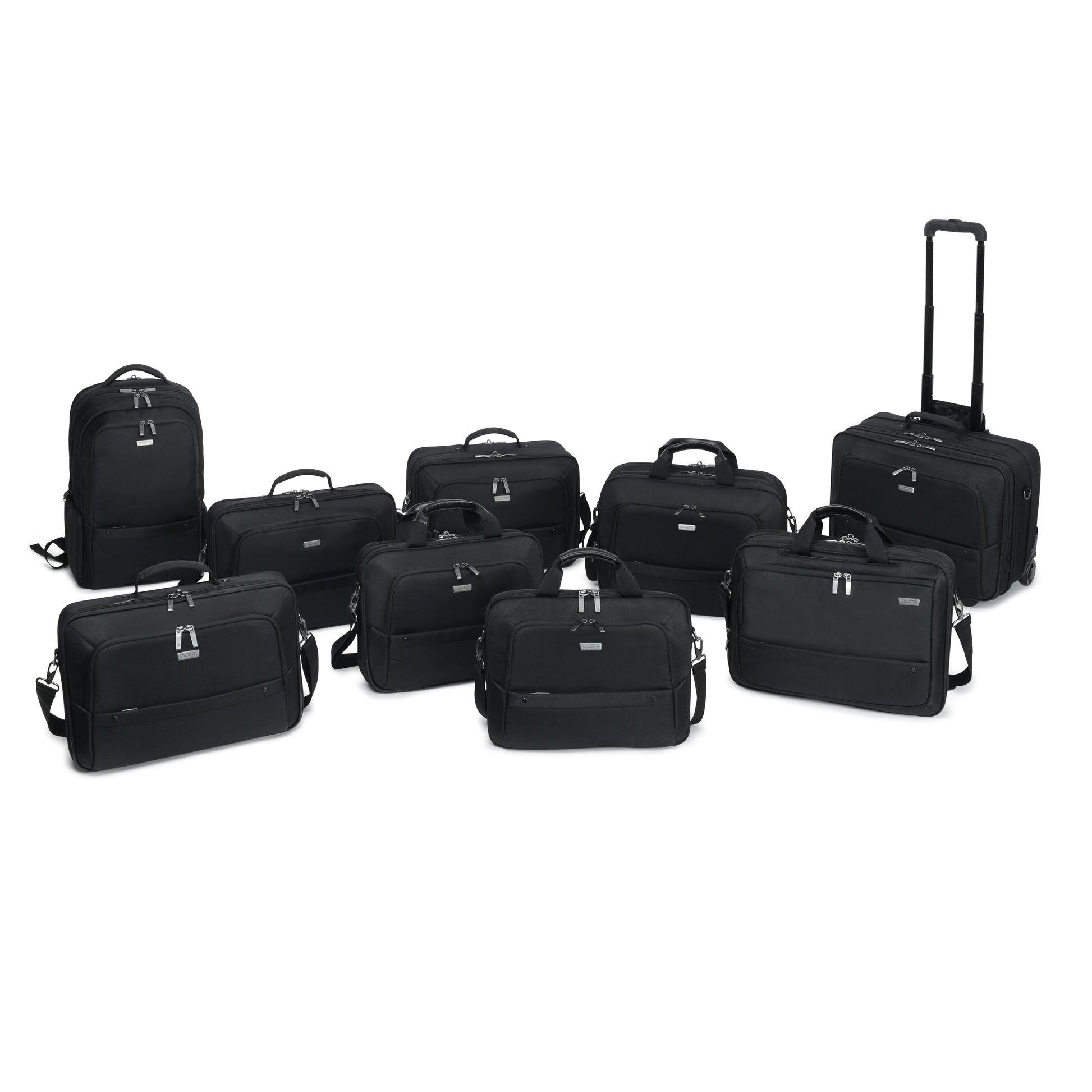 DICOTA Eco Rucksack Select – Notebook-Rucksack – für 15–17,3" Notebook, Schwarz