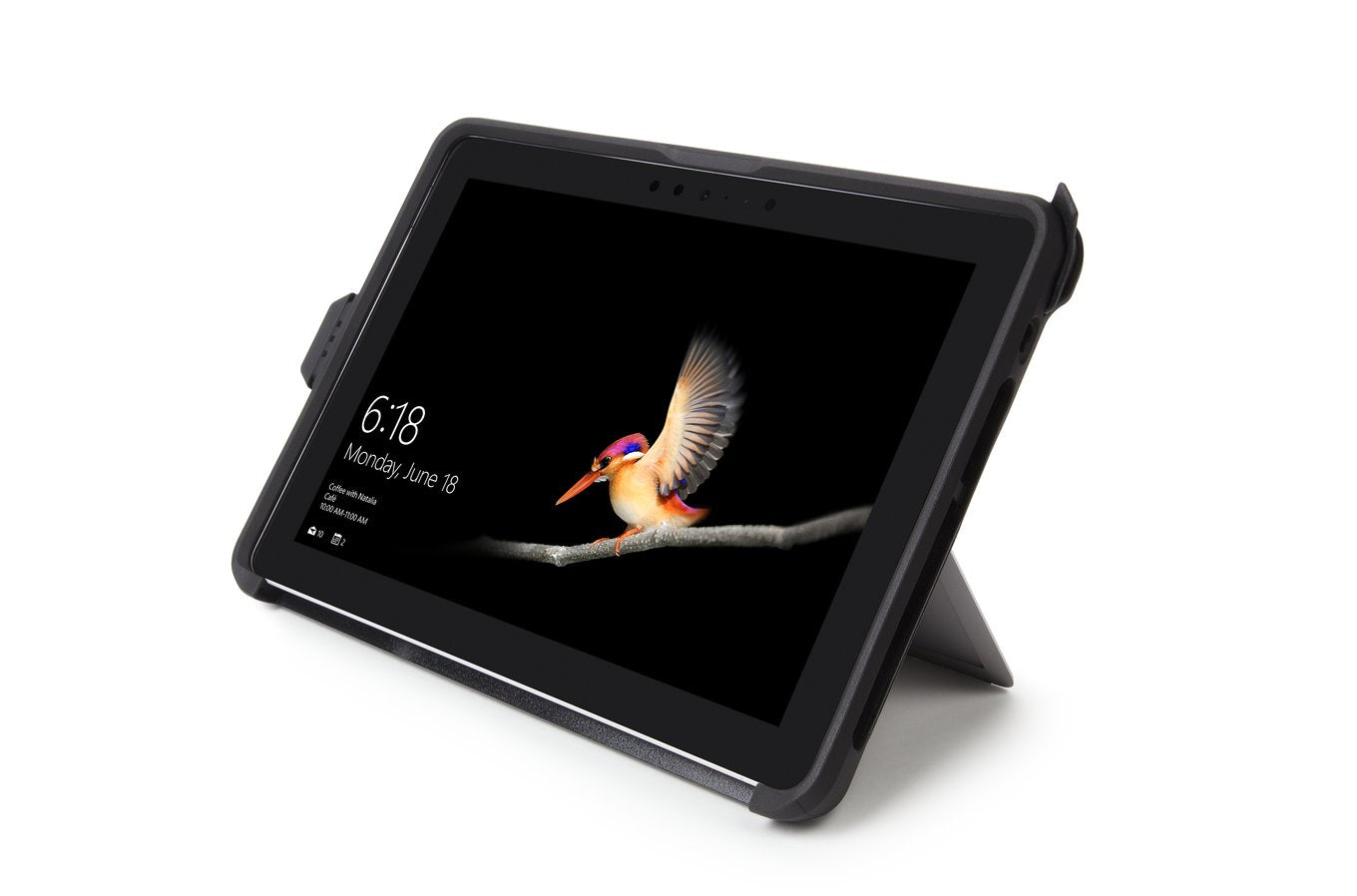 Kensington BlackBelt Tablet-Hülle für Surface Go, Surface Go 2, Surface Go 3 10,1" – Schwarz