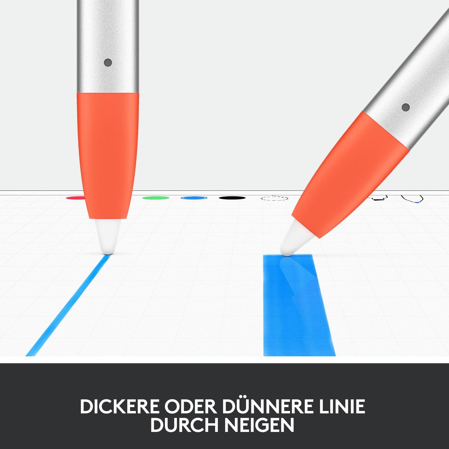 Logitech Crayon Zubehörtasche – Intense Sorbet