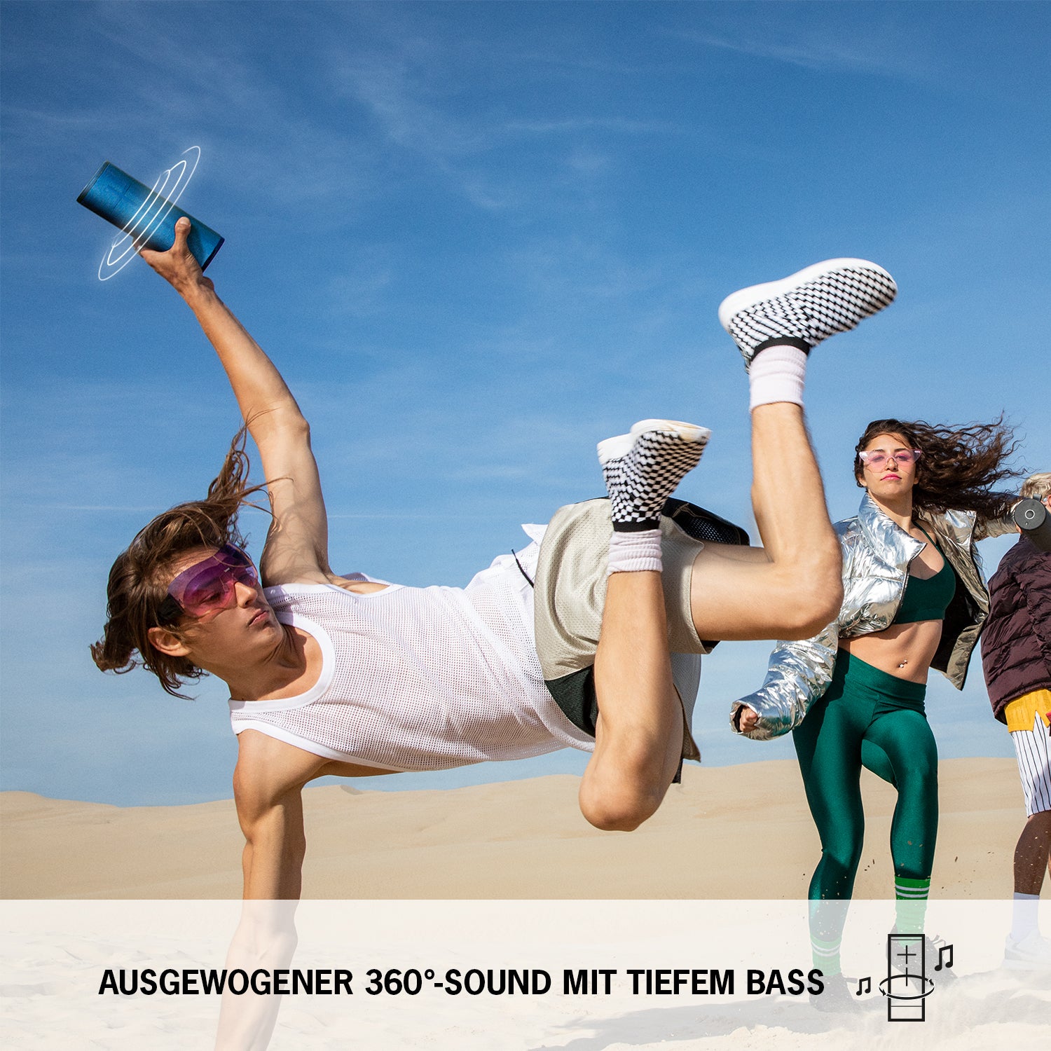 Ultimate Ears BOOM 3 – Bluetooth-Lautsprecher – IP67, 15 h, Schwarz