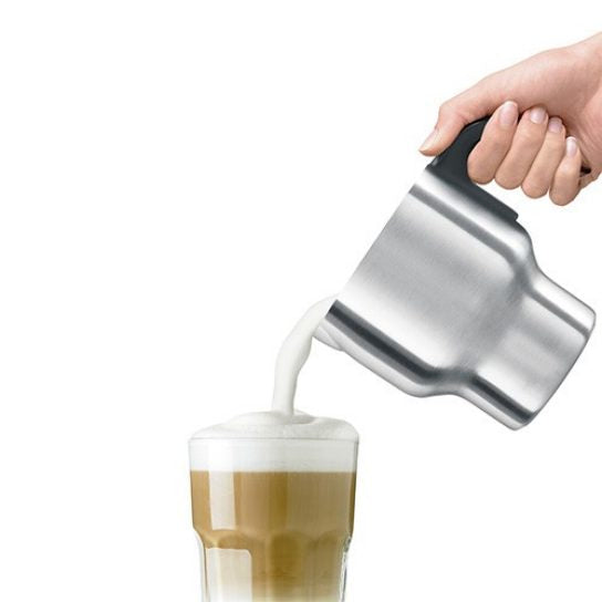 Sage Milchaufschäumer Milk Café – 800 ml, 500 W, Induktion – Silber/Edelstahl