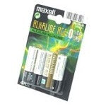 Maxell AA Batterien, Alkaline, 1,5 V – 4 Stk.