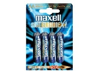 Maxell AAA Batterien, Alkaline, 1,5 V – 4 Stk.