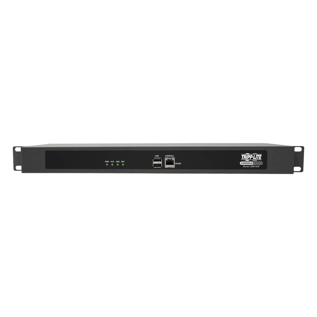 Tripp Lite B097-016 – 16-Port Konsolenserver – RJ-45, 2× USB 2.0, 3× LAN, FIPS 140-2, Rack 1U