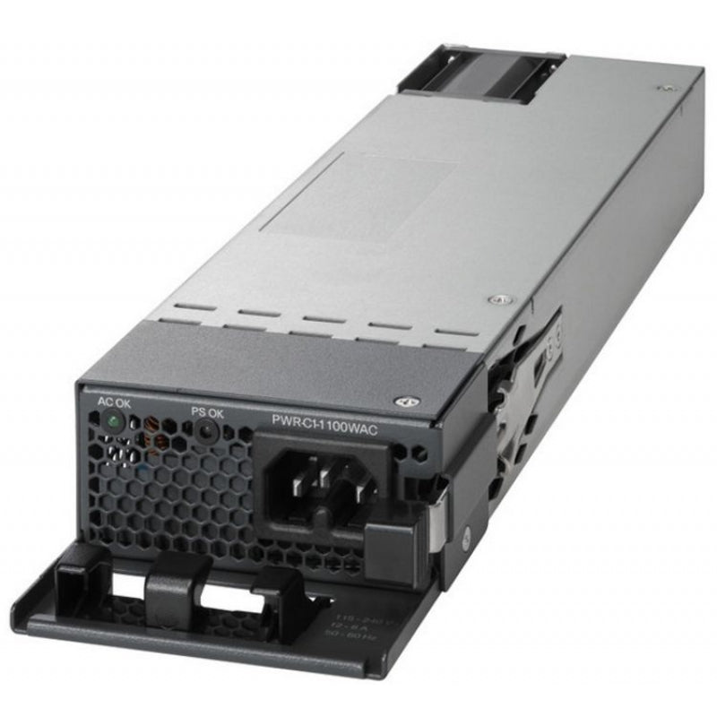 Cisco PWR-C1-1100WAC-P Redundantes Netzteil 1100 W – 80 PLUS Platinum – für Cisco Catalyst 9300 Serie