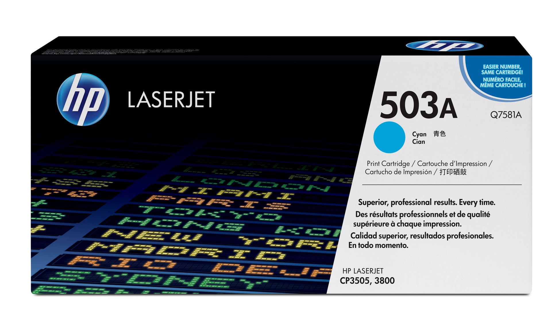 HP Toner 503A – cyan, 6000 Seiten