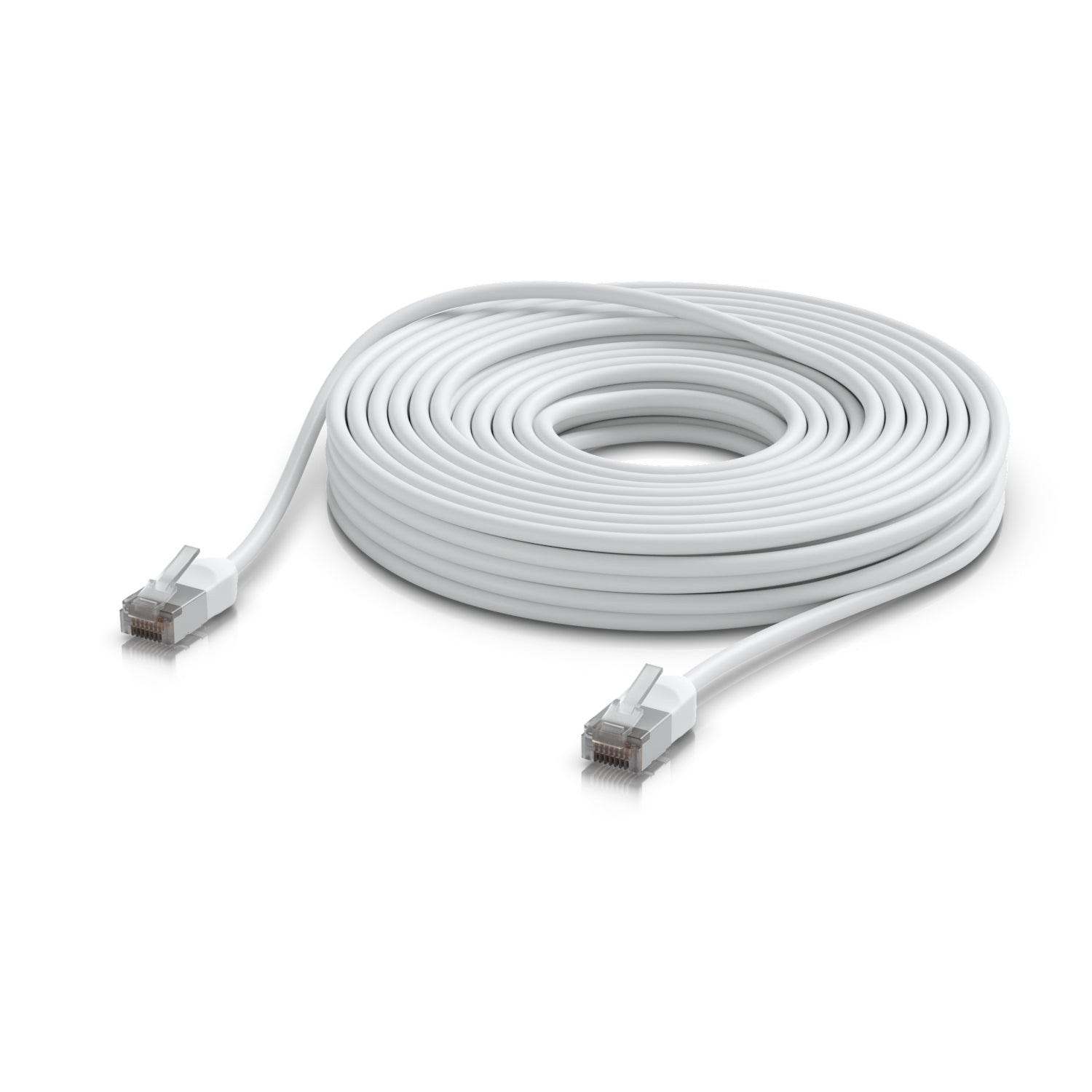 Ubiquiti Patchkabel – Cat6a, geschirmt, 15 m, Weiss, RJ-45