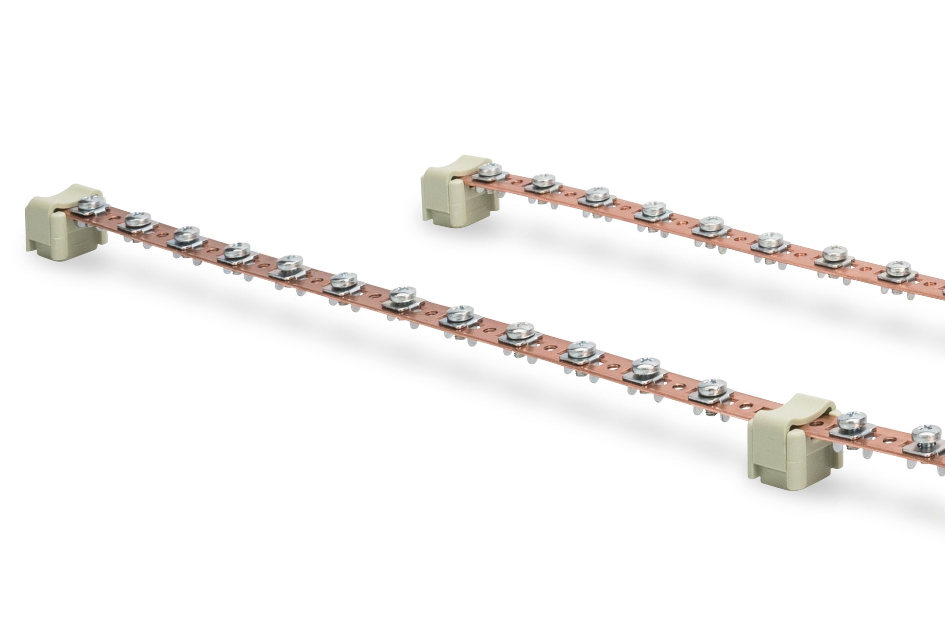 Digitus Potentialausgleichsschiene, 820 mm, Montageset – Kupfer