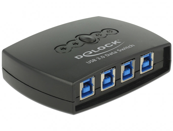 DeLOCK 87724 USB-Hub – 4× USB-B, 1× USB-A, 5 Gbit/s