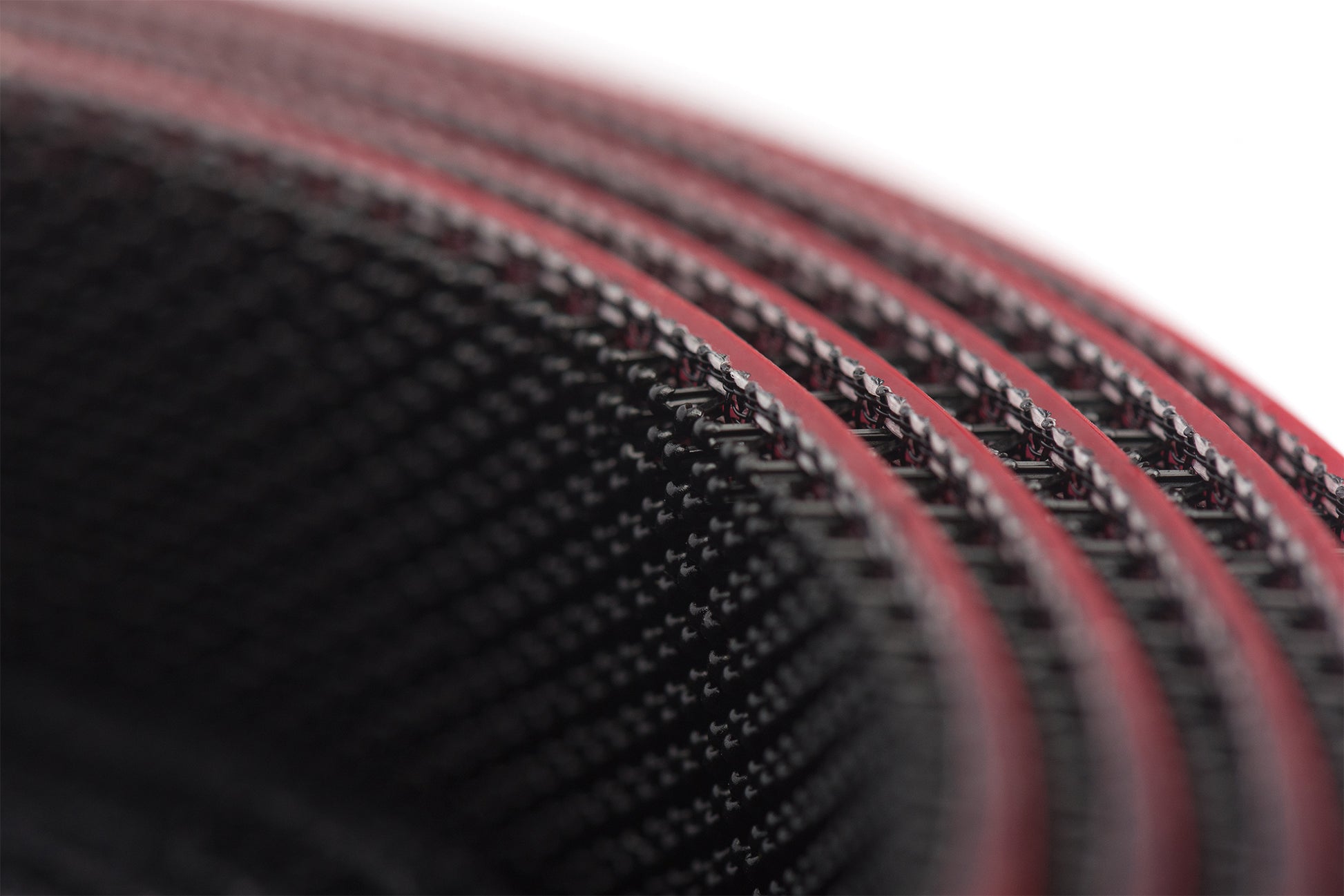 Digitus Klettband – schwarz, rot, Polyamid, selbstklebend, Set, 1 Stück