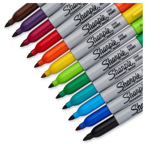 Sharpie Permanent Marker – sortiert, 30 Stück