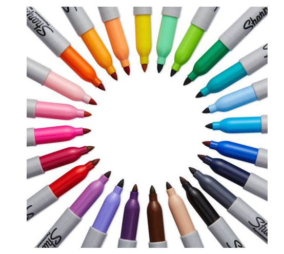 Sharpie Permanent Marker – sortiert, 30 Stück