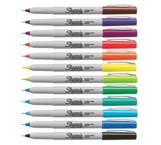 Sharpie Permanent Marker – sortiert, 30 Stück