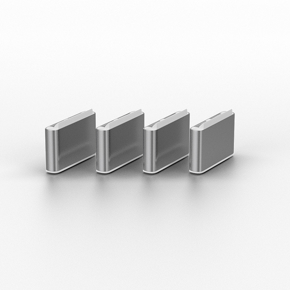 Lindy USB-C-Portblocker – 10er Pack, Weiss