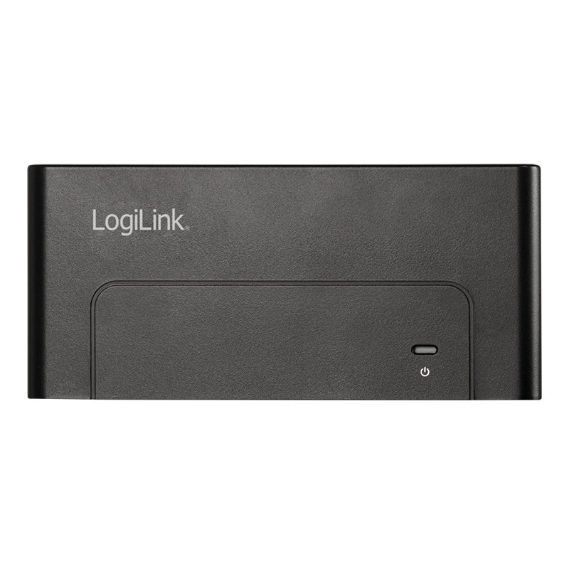 LogiLink QP0027 Festplatten-Dock SATA zu USB-C – 2,5"/3,5", 1 Laufwerk, 10 Gbit/s – für Windows/Mac/Linux