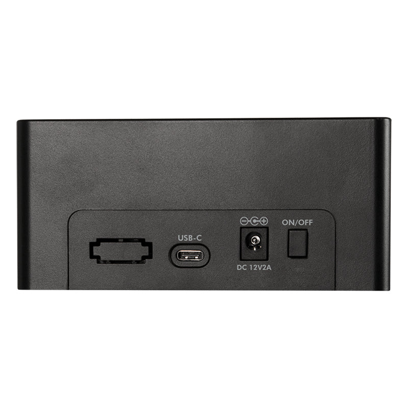 LogiLink QP0027 Festplatten-Dock SATA zu USB-C – 2,5"/3,5", 1 Laufwerk, 10 Gbit/s – für Windows/Mac/Linux