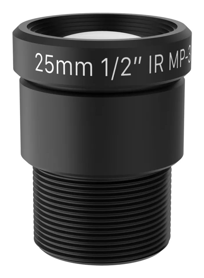 Axis LENS M12 25 mm f/2.4 4P Objektiv – M12-Bajonett – für Axis