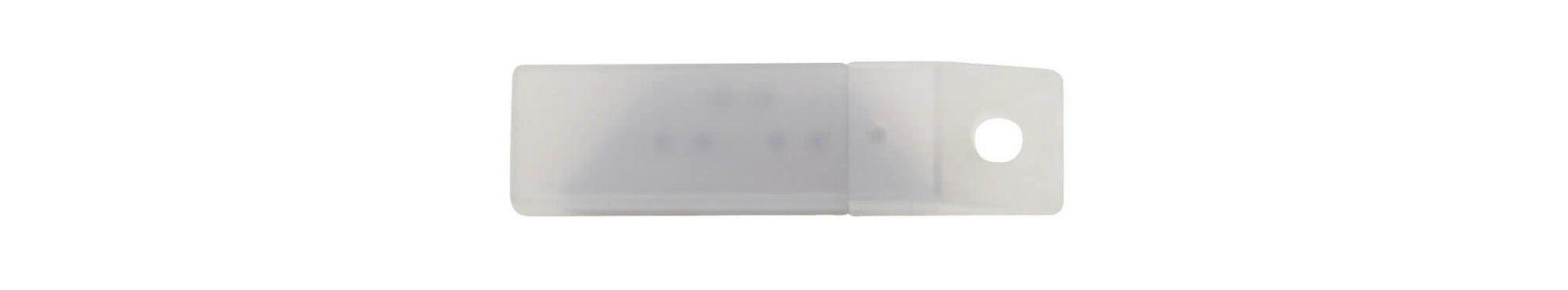 MAUL Ersatzklingen – 18 mm, für Sicherheitscutter Expert, silber, 10 Stück