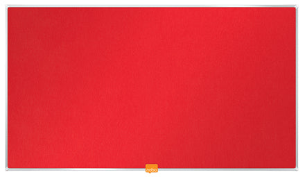 Nobo Pinnwand – Filz – 72 × 41 cm, rot