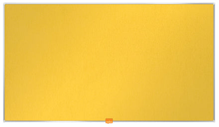 Nobo Pinnwand – Filz – 90 × 51 cm, gelb
