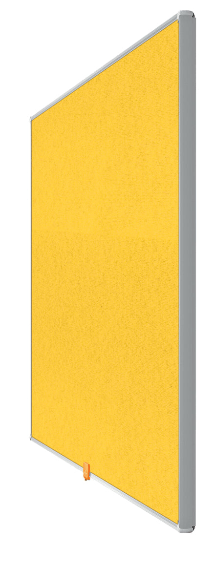 Nobo Pinnwand – Filz – 90 × 51 cm, gelb