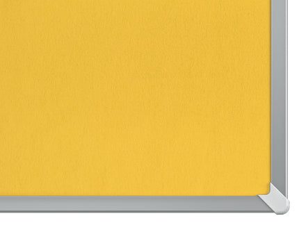 Nobo Pinnwand – Filz – 123 × 70 cm, gelb