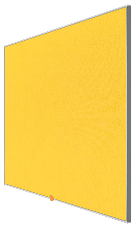Nobo Pinnwand – Filz – 123 × 70 cm, gelb