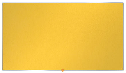 Nobo Pinnwand – Filz – 123 × 70 cm, gelb