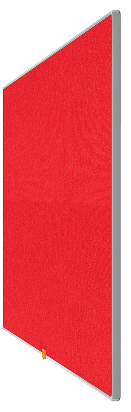 Nobo Pinnwand – Filz – 123 × 70 cm, rot, Widescreen