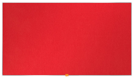 Nobo Pinnwand – Filz – 123 × 70 cm, rot, Widescreen