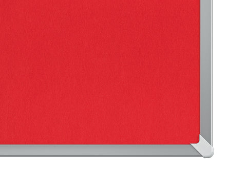 Nobo Filztafel – 72,1 × 41,1 cm – Rot