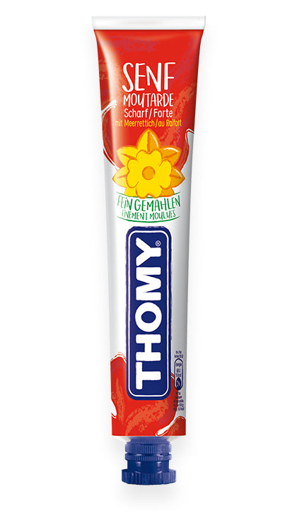 THOMY Senf scharf mit Meerrettich – 100 g